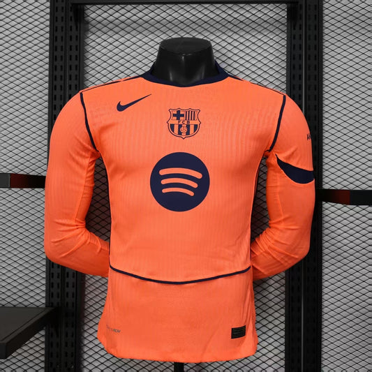 Barcelona 3rd Jersey (Player Version, Long Sleeve) - 25/26