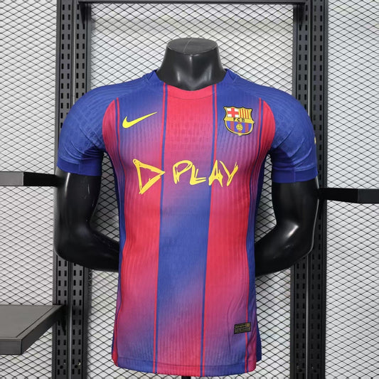 Barcelona Classico Home Jersey (Player Version, Short Sleeve) - 25/26