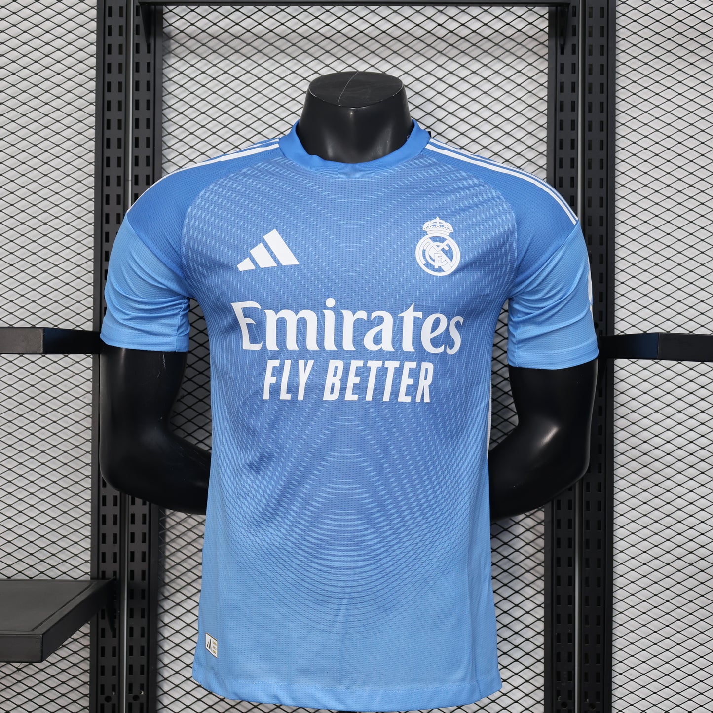 Real Madrid Goalkeeper Blue Jersey (Player Version, Short Sleeve) - 25/26