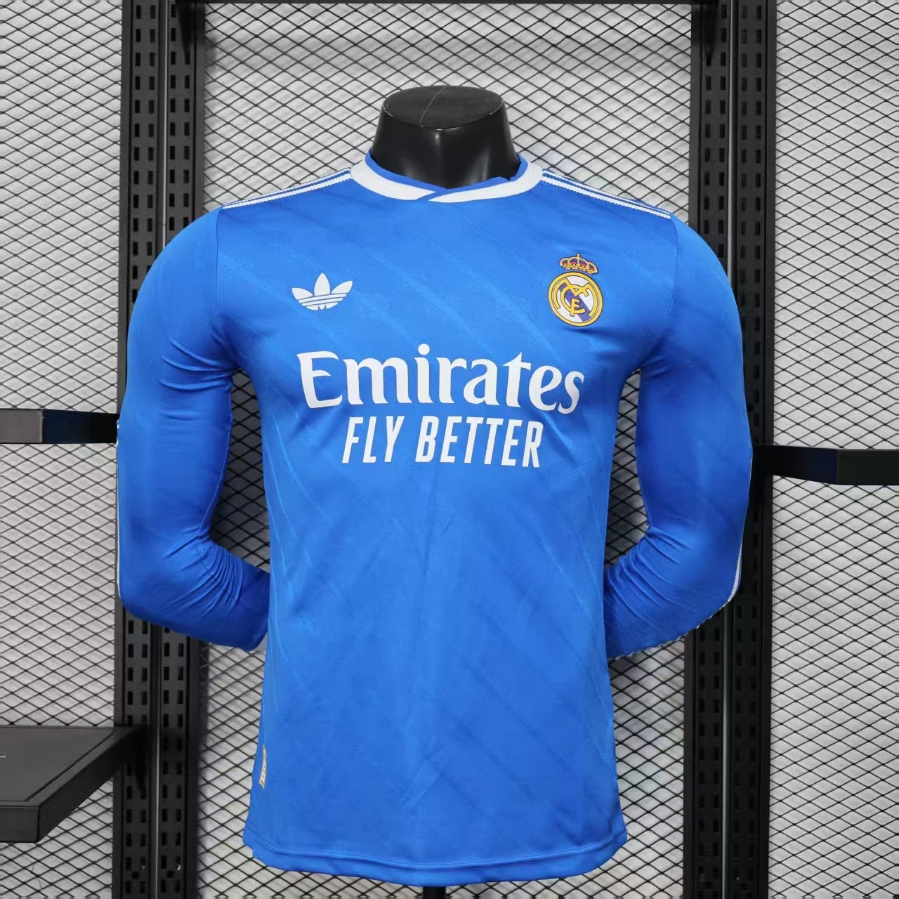 Real Madrid 3rd Jersey (Player Version, Long Sleeve) - 25/26