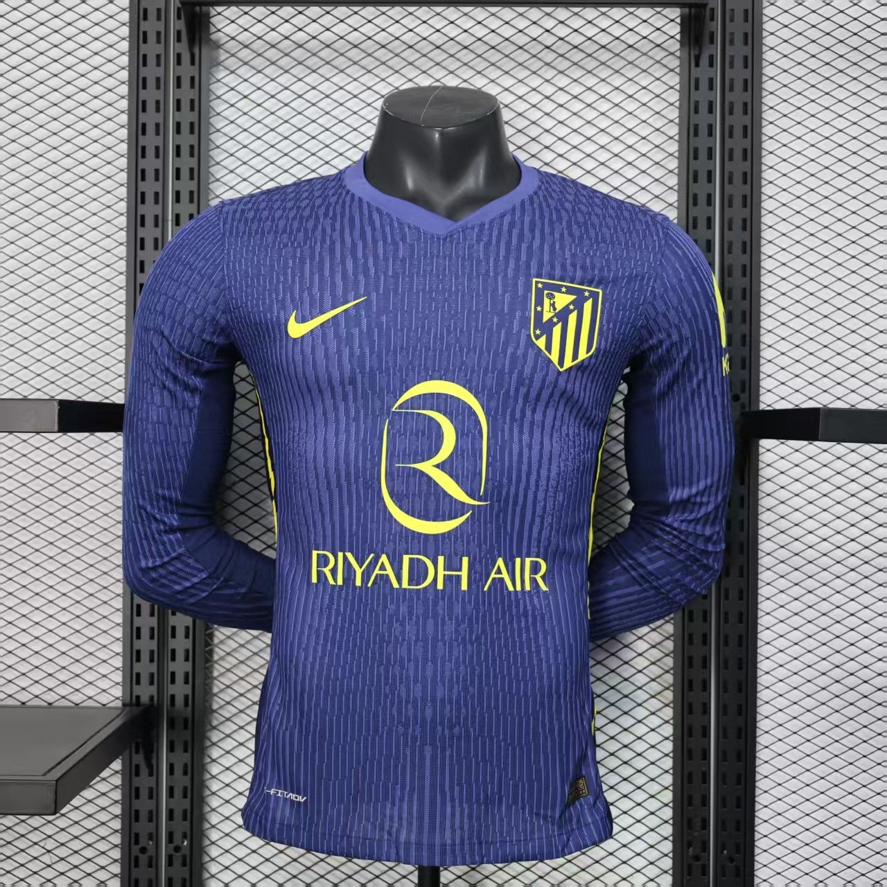 Atlético Madrid Away Jersey (Player Version, Long Sleeve) - 25/26