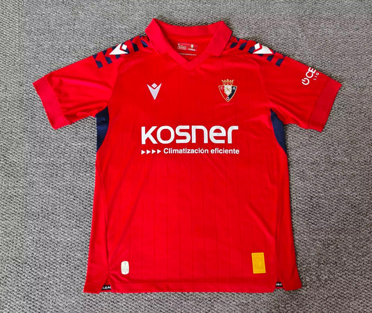 Osasuna Home Jersey (Stadium Version, Short Sleeve) - 25/26