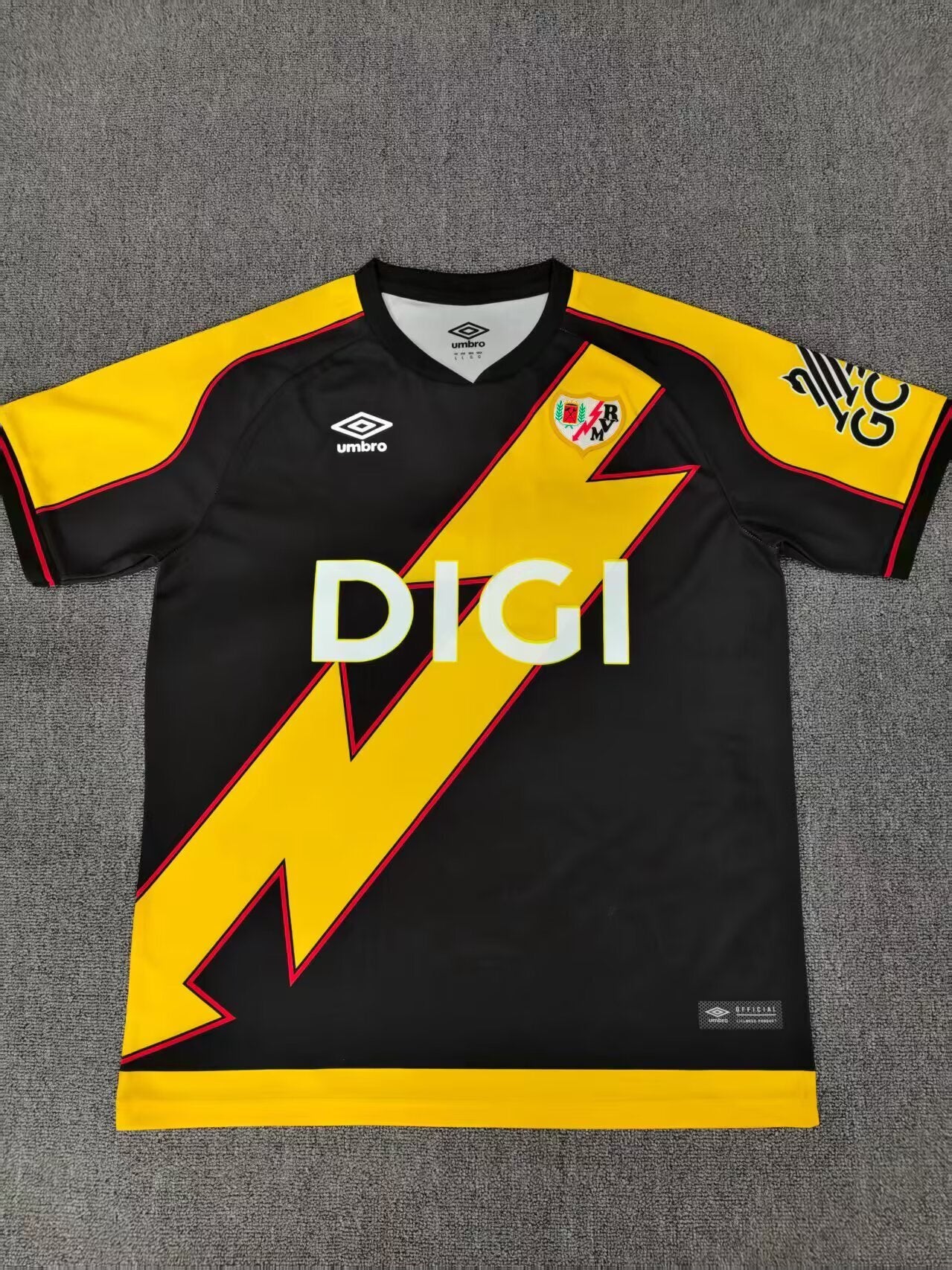 Rayo Vallecano 3rd Jersey (Stadium Version, Short Sleeve) - 25/26