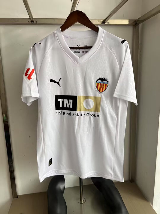 Valencia Home Jersey (Stadium Version, Short Sleeve) - 25/26