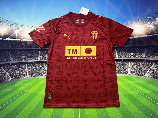 Valencia Away Jersey (Stadium Version, Short Sleeve) - 25/26