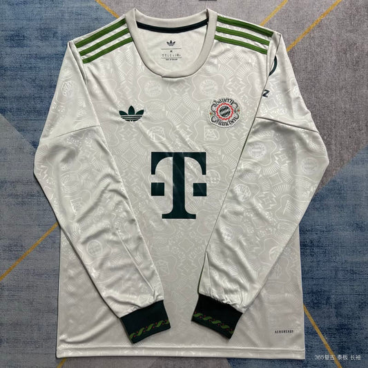 Bayern Mun. 4th Jersey (Stadium Version, Long Sleeve) - 25/26