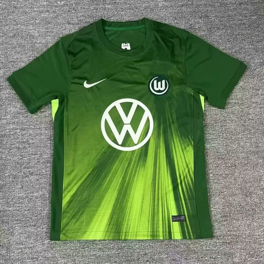 Wolfsburg Home Jersey (Stadium Version, Short Sleeve) - 25/26