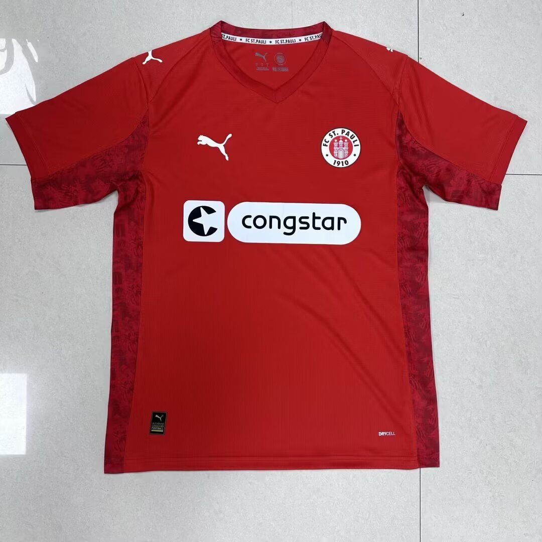 St. Pauli 4th Jersey (Stadium Version, Short Sleeve) - 25/26