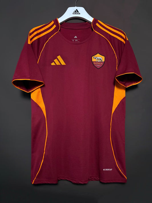Roma Home Jersey (Stadium Version, Short Sleeve) - 25/26