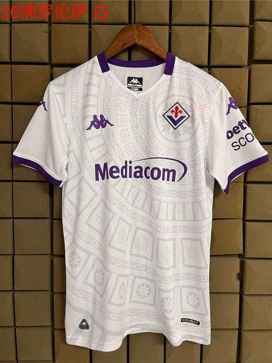 Fiorentina Away Jersey (Stadium Version, Short Sleeve) - 25/26