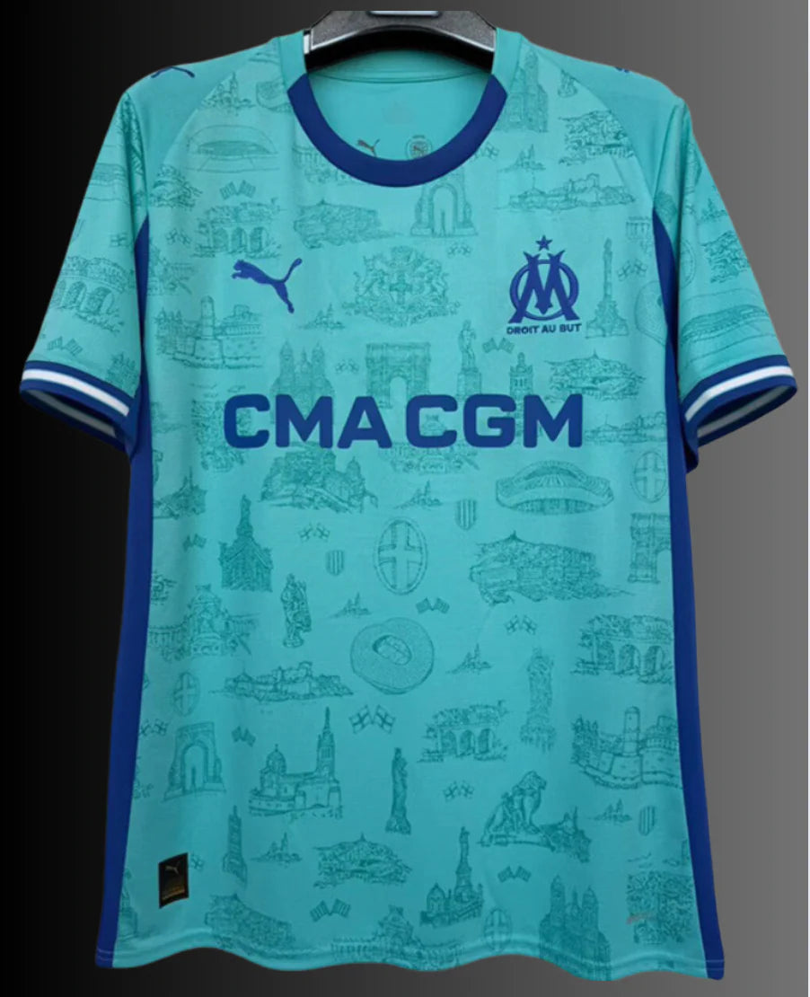 Marseille Goalkeeper Jersey (Stadium Version, Short Sleeve) - 25/26