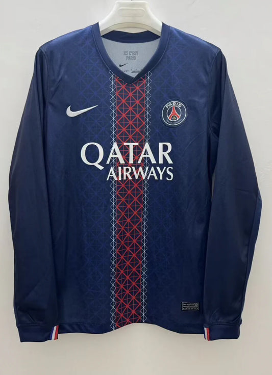 PSG Home Jersey (Stadium Version, Long Sleeve) - 25/26